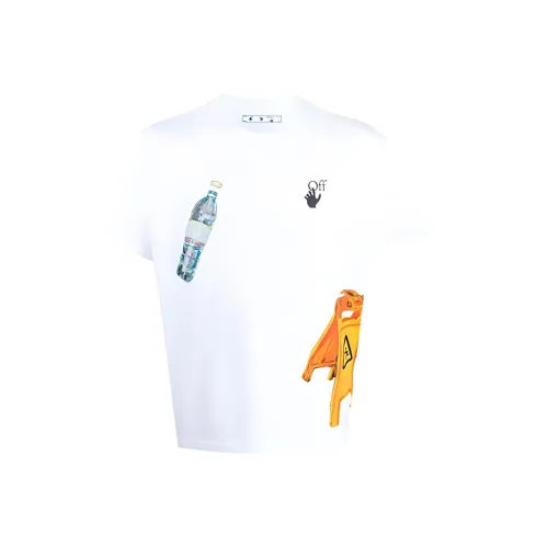Off Белый FW20 Белый Мужская T-рубашка