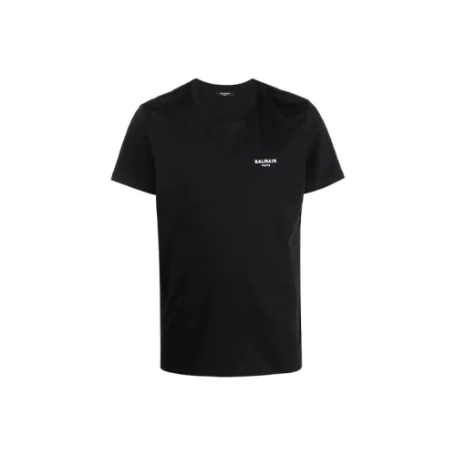 BALMAIN SS22 T-Shirt Мужской Черный