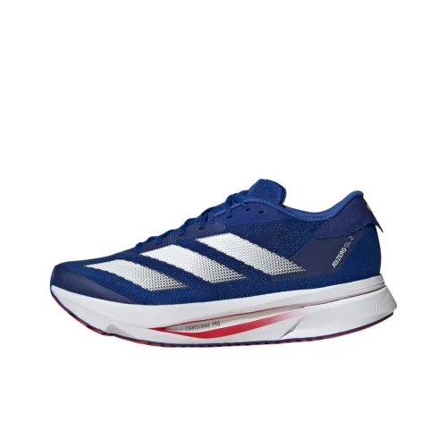 Adidas Adizero SL2 Slip-resistant Abrasion-resistant Low Top Casual Running Shoes Unisex Blue White Adidas Adizero SL2 Противоскользящий Устойчивый к истиранию Низкий Топ Повседневные Беговые Кроссовки Унисекс Синий Белый