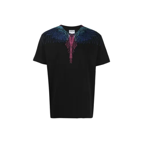 Marcelo Burlon Мужские черные T-рубашки