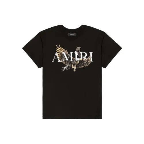 AMIRI Мужские черные футболки