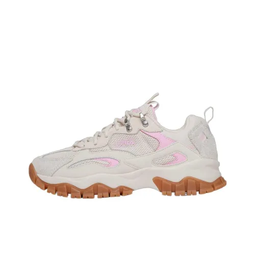 FILA Низкие Беговые Кроссовки Женские Белые Серые