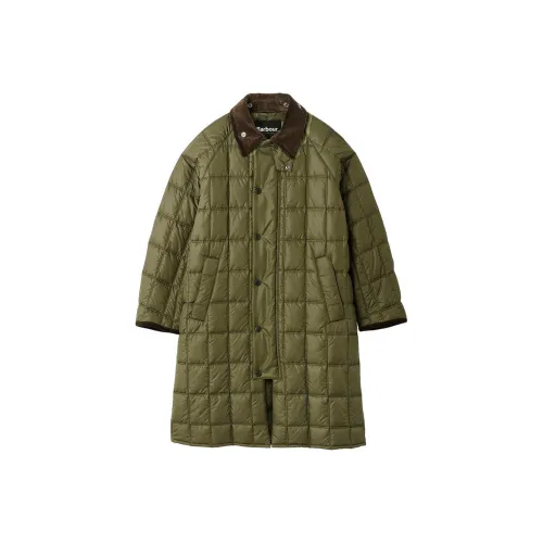 Barbour Зеленое Унисекс Пальто