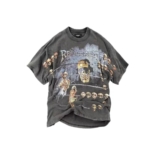 REPRESENT Винтажный серый Мужская футболка