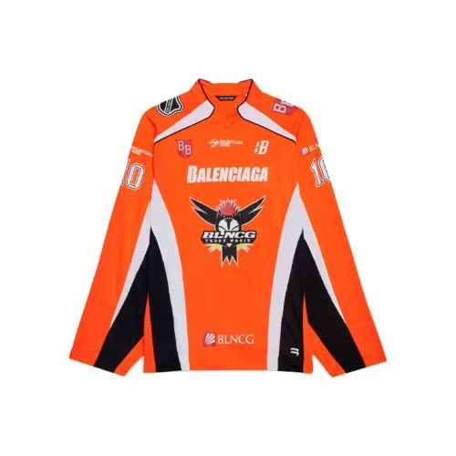 Balenciaga T-Shirt Regular Fit Men's Orange