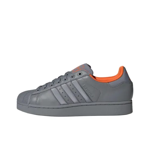 Adidas Originals Superstar 2 Low Топ Скейтборд Кроссовки Унисекс Серый