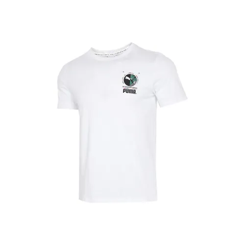 PUMA Комплект с короткими рукавами футболка мужская белого цвета