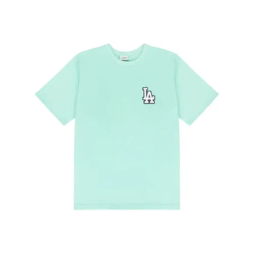 MLB Old Flower Мятно-зеленая Унисекс Футболка