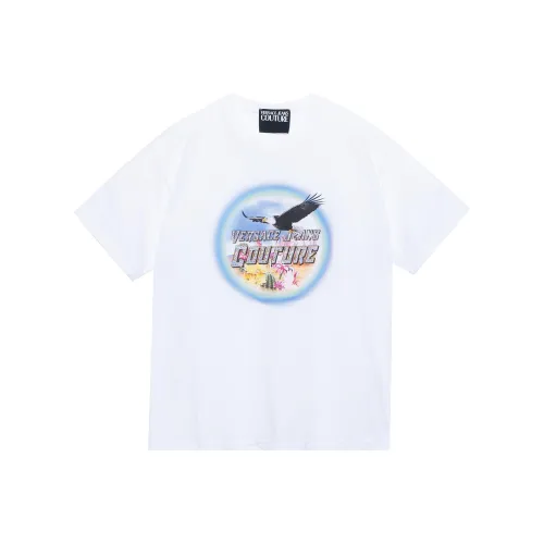 VERSACE JEANS COUTURE SS22 T-Shirt Мужской Белый