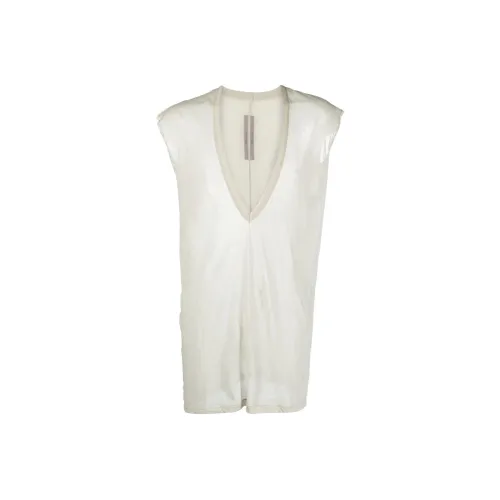 RICK OWENS Белая Мужская T-рубашка