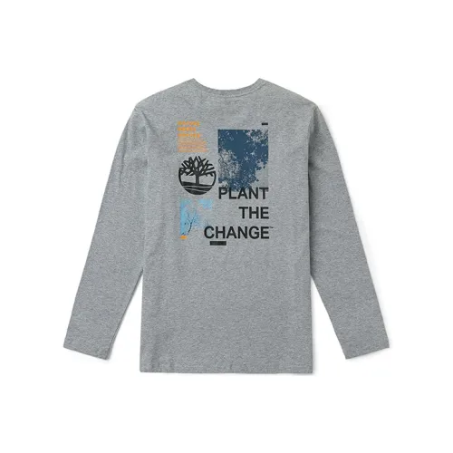 Timberland T-Shirt Мужской Средний Фотиния Серый