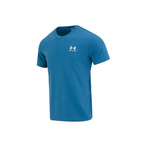 Under Armour T-Shirt Мужской Синий