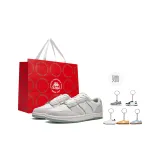 Белый/Холодный Серый [Красная Сумка для покупок + Брелок]