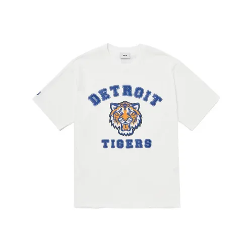 MLB Detroit Tigers Белая Унисекс Футболка