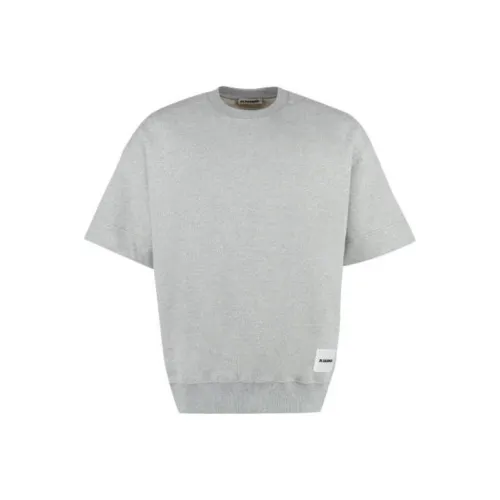 JIL SANDER Серые Мужские T-Рубашки