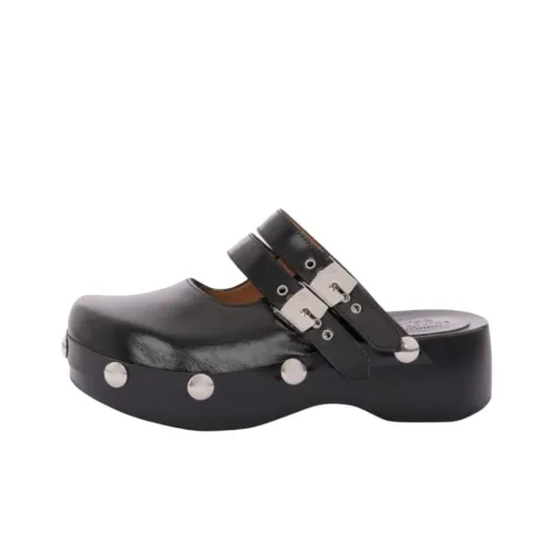 Scholl x PHILOSOPHY DI LORENZO SERAFINI Домашние тапочки Женские Черный