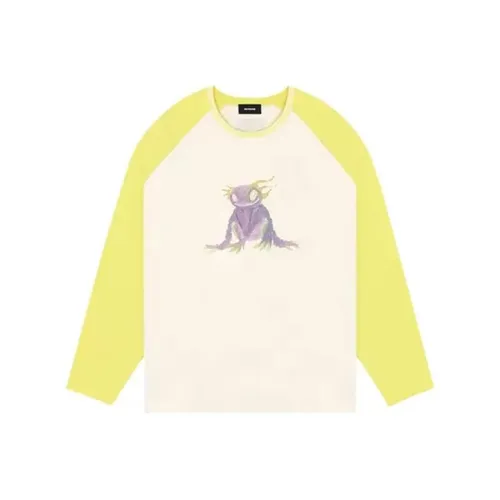 WE11DONE T-Shirt Осенний Унисекс Желтый