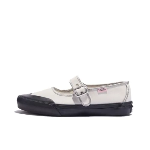 Vans Mary Jane Скейтборд Кроссовки Низкие Бежевые Женские