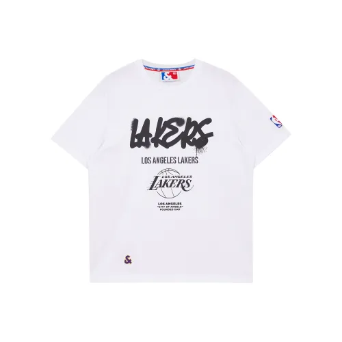 Jack&Jones X Lakers Nba Унисекс T-рубашки