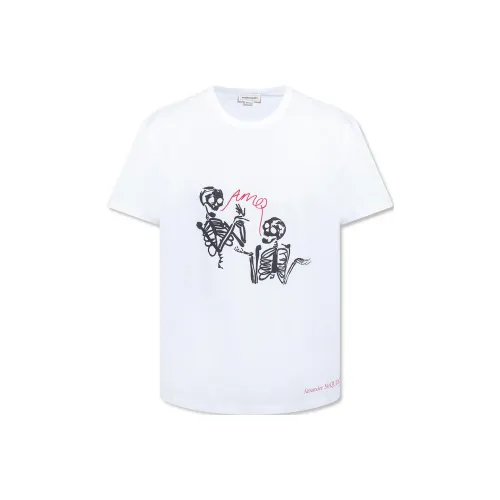Alexander McQueen SS22 T-Shirt Мужской Белый