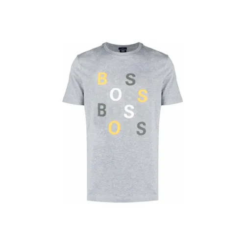 Hugo Boss SS22 T Рубашка Мужская Серого цвета