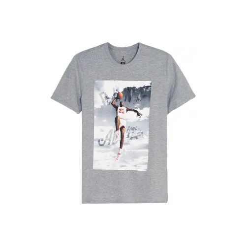 Джордан Серый Мужской T-Рубашки