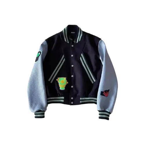 FA2LO Бейсбольная куртка Унисекс Темно-синий