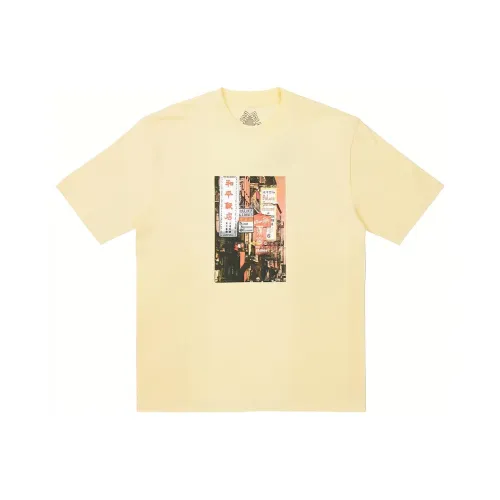 PALACE SS23 Желтая Унисекс Т-рубашка
