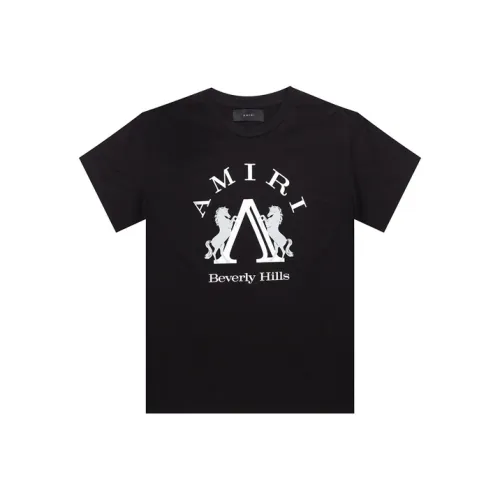 AMIRI Мужские черные футболки
