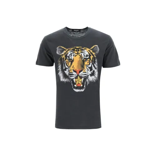 DSQUARED 2 Черные Мужские T-Рубашки