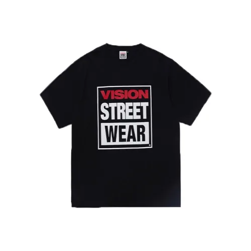 Vision Street Wear T-Shirt Унисекс Черный
