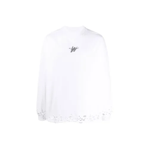 WE11DONE Белый Унисекс T-рубашки