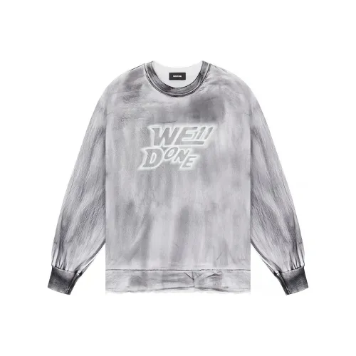 WE11DONE Серый Унисекс Футболка
