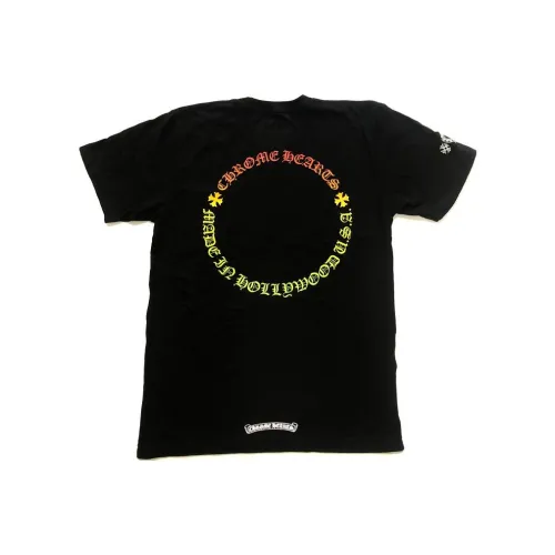 Chrome Hearts Мужские черные футболки