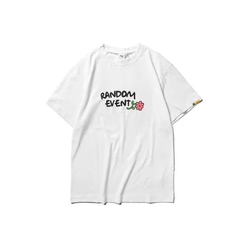 PUMA X RANDOMEVENT T-Shirt Унисекс Белый