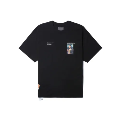 MUSIUM DIV SS22 Прямой крой рукав длиной до локтя рубашка унисекс