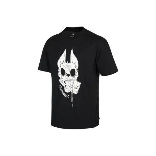 Nike Мужские черные футболки