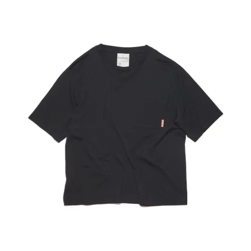 ACNE STUDIOS SS23 T-Shirt Унисекс Черный