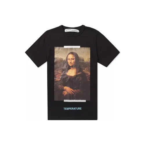 Off Белый Mona Lisa series Мужская T-рубашка