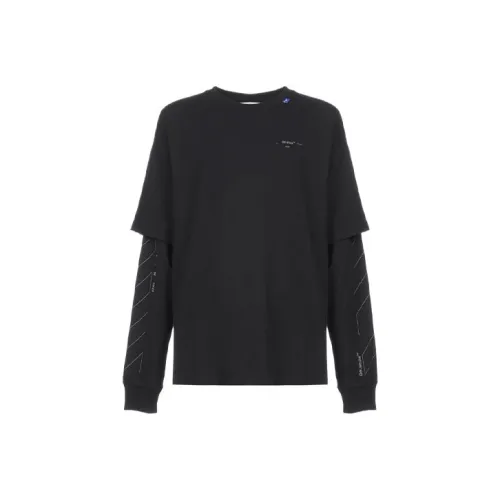 Off Белый SS19 Черный Мужская T-Рубашка