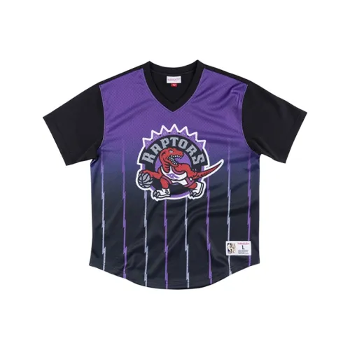 MITCHELL NESS T-Shirt Мужской Фиолетовый