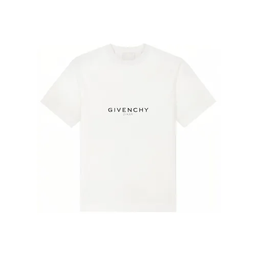 Givenchy Белая Мужская T-рубашка