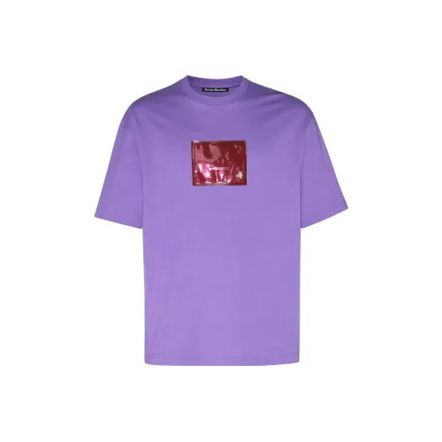 ACNE STUDIOS Ирис синий Унисекс Рубашка T