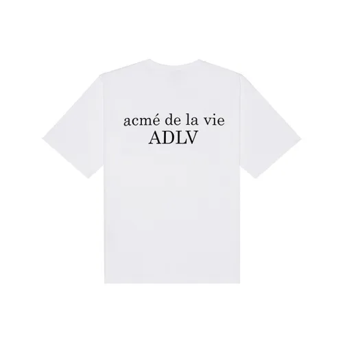 Acme De La Vie Белая Унисекс Футболка