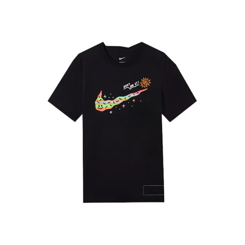 Nike Мужские черные футболки