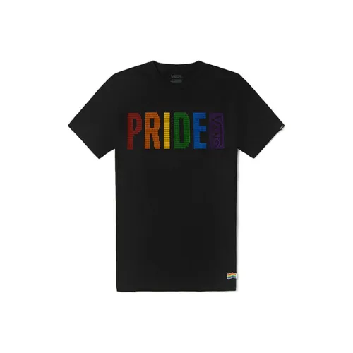 VANS X PRIDE Черная унисекс футболка