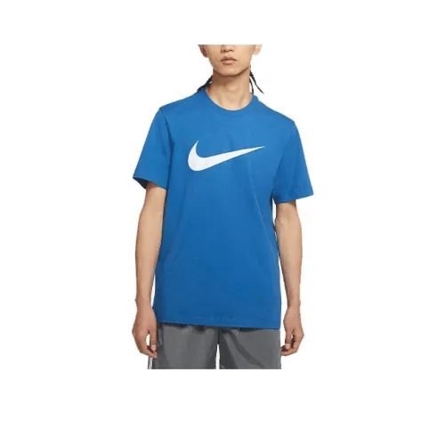 Nike Blue Men's T-Shirts Найк Синий Мужские Футболки