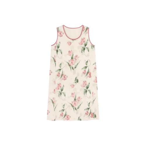 BONAS Ночная сорочка Женская Свежая Цветочная