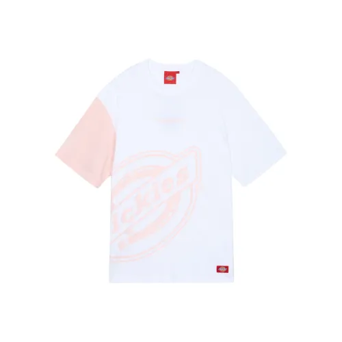 Dickies Бело-розовые Унисекс Футболки