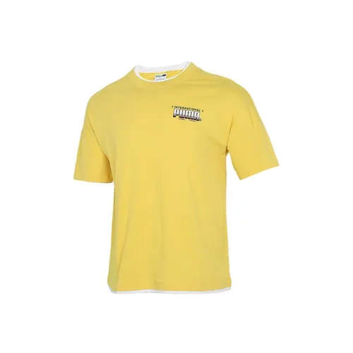 PUMA Желтые Мужские Футболки